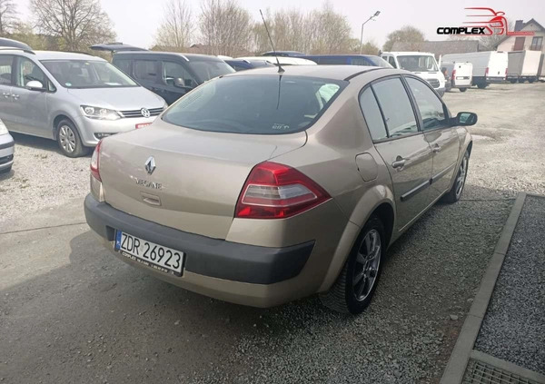 Renault Megane cena 6900 przebieg: 204923, rok produkcji 2008 z Pasym małe 79